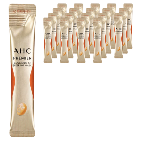 AHC 프리미어 콜라겐 T3 슬리핑 마스크 3.5ml, 20개입, 1개