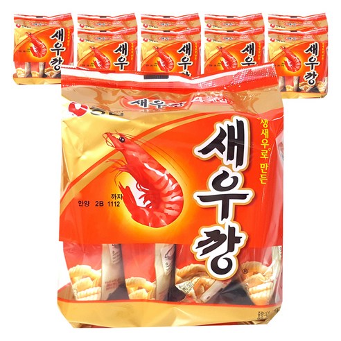 농심 새우깡, 120g, 10개