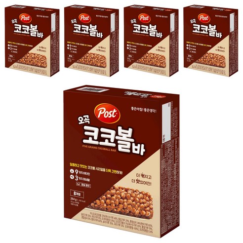포스트 오곡 코코볼바, 264g, 5개