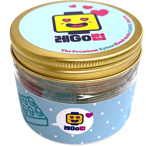 드롭스 자일로스 수제사탕 레고럽, 135g, 1개 - 일반하드캔디 | 쿠팡