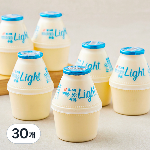 바나나맛우유 라이트, 240ml, 30개