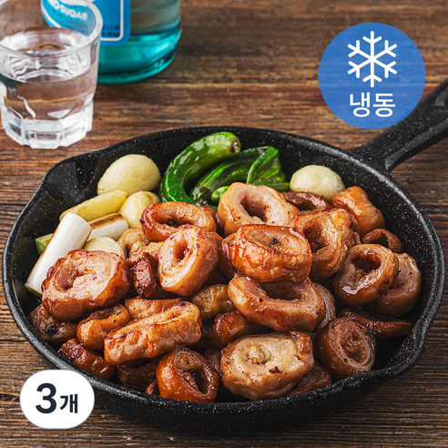 청춘불판 대구진 훈제막창 (냉동), 400g, 3개