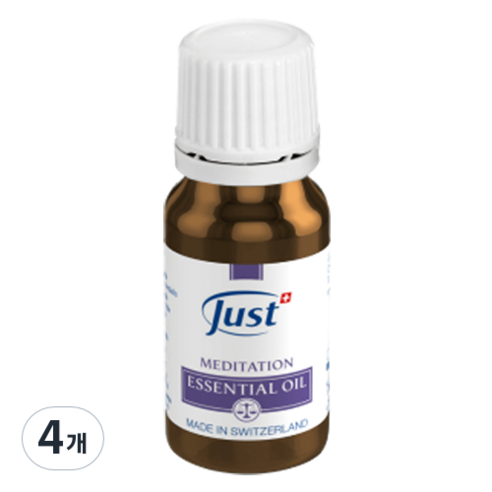 유스트 메디테이션 오일, 10ml, 4개
