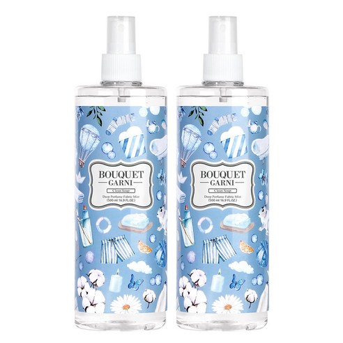 부케가르니 딥퍼퓸 섬유향수 500ml, 클린솝, 2개