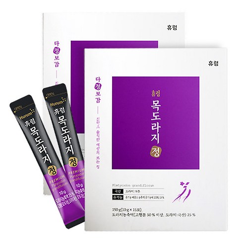 휴럼 목도라지정, 150g, 2개