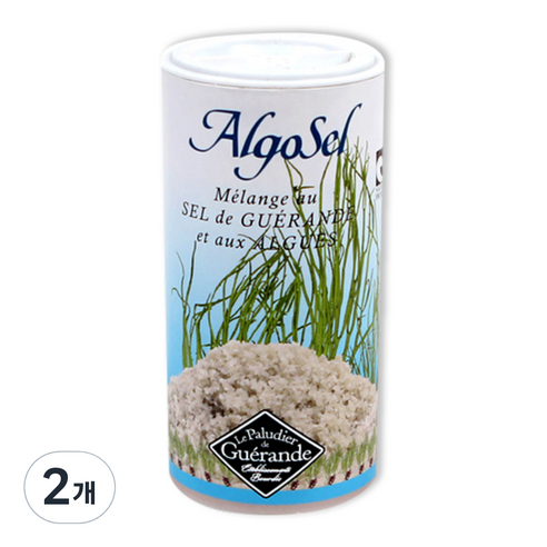 게랑드 토판 천일염 해초 소금, 250g, 2개