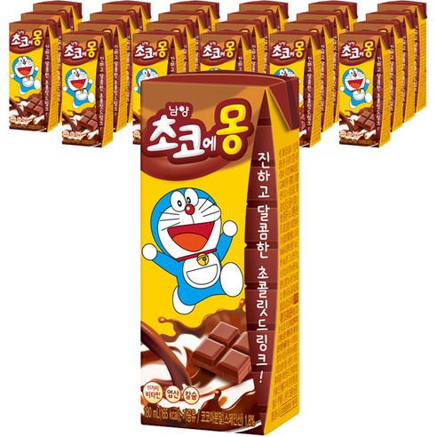   초코에몽, 180ml, 24개