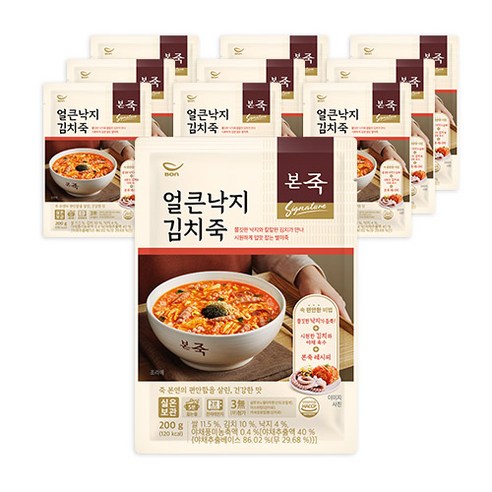 디에스미트 국내산 돼지고기 한돈 족발 생족발 돼지족 전족 후족 장족 우시산한돈 냉동, 1개 코스트코상품권 10 본죽 얼큰낙지김치죽, 200g, 10개