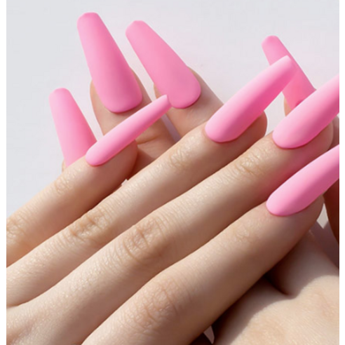 네온 컬러 젤네일로 답답한 일상에 톡톡 튀는 즐거움을 더하다