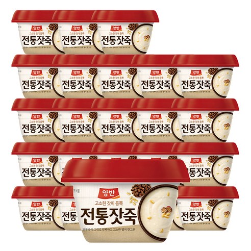 동원 양반 국내산 잣이 듬뿍든 전통 잣죽 용기, 4개, 285g