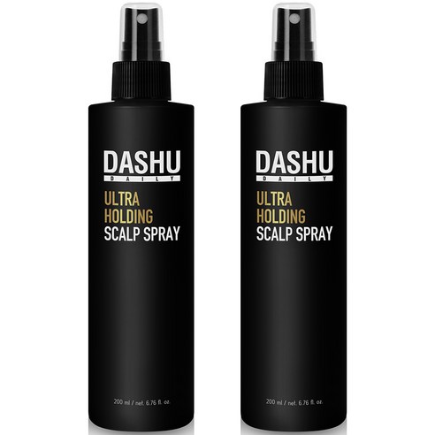 다슈 울트라 홀딩 스칼프 탈모증상완화 헤어스프레이, 200ml, 2개