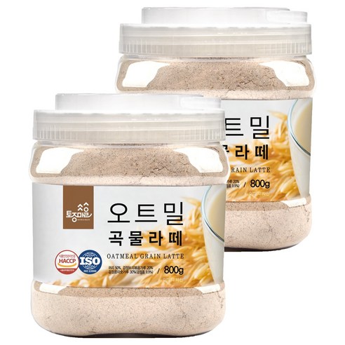 토종마을 오트밀 곡물라떼분말, 800g, 1개입, 2개