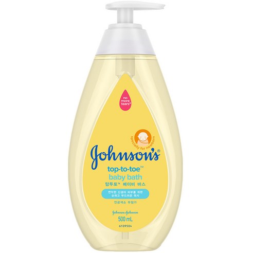 존슨즈베이비 탑투토 베이비 바스, 500ml, 1개