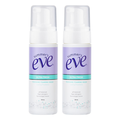 썸머스이브 울트라 프레쉬 페미닌 포밍 워시 여성청결제, 150ml, 2개