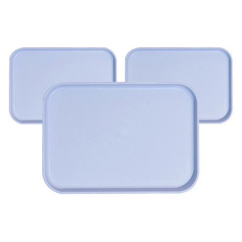 제로웨이스트 파스텔 트레이 3p, 블루, 3개