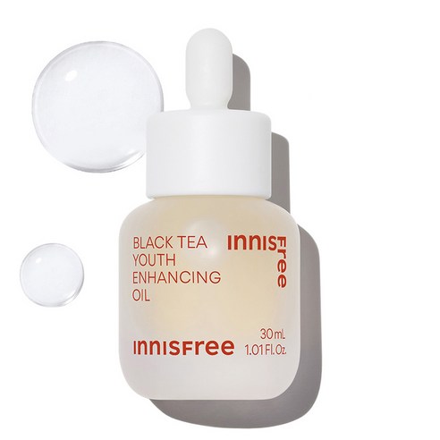 이니스프리 New 블랙티 유스 인핸싱 오일, 2개, 30ml
