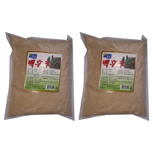 청은 백후추, 1kg, 2개