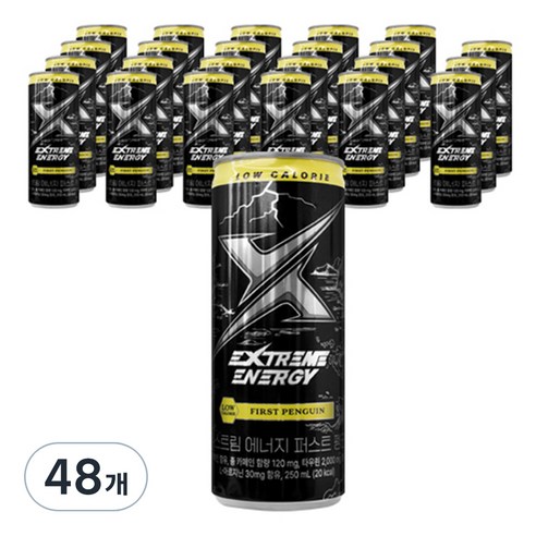 익스트림 에너지 퍼스트 펭귄, 250ml, 48개