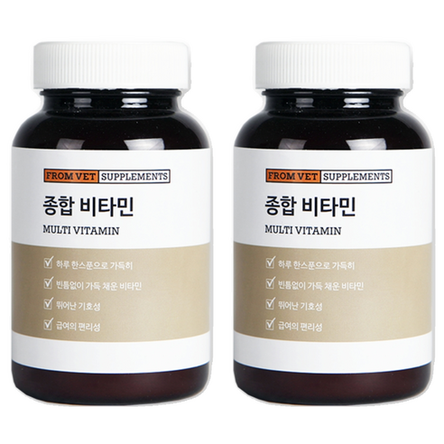 프롬벳 반려동물 영양제, 종합영양제, 2개, 120g