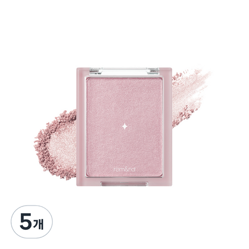 롬앤 시스루 베일라이터, 02 문 키스드 베일, 5.5g, 5개