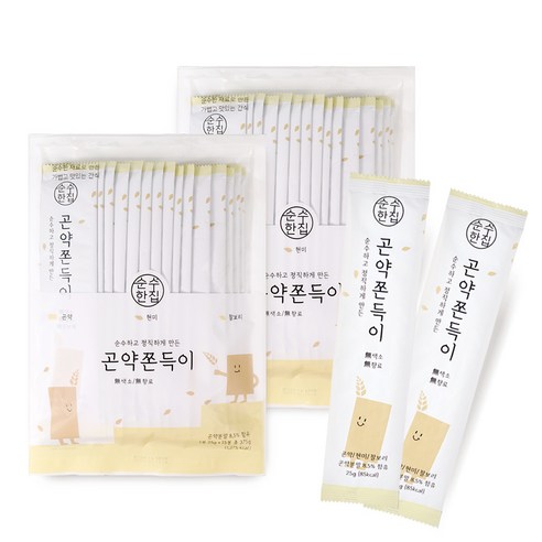 순수한집 곤약 쫀드기