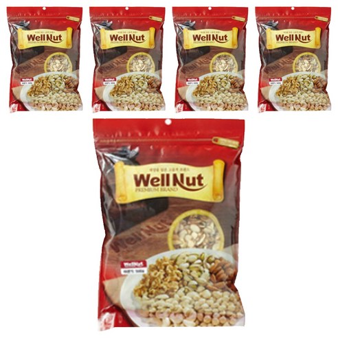 웰넛 자연두레 아몬드슬라이스, 500g, 5개