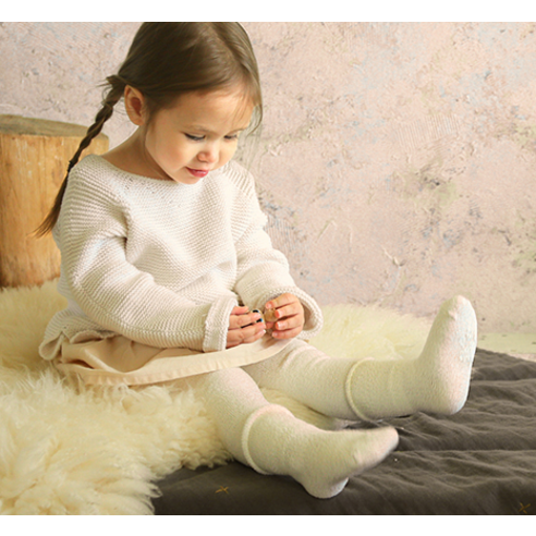 포근한 꿈나라 여행을 위한 하이베이비클럽 아동용 수면 무발 타이즈 세트