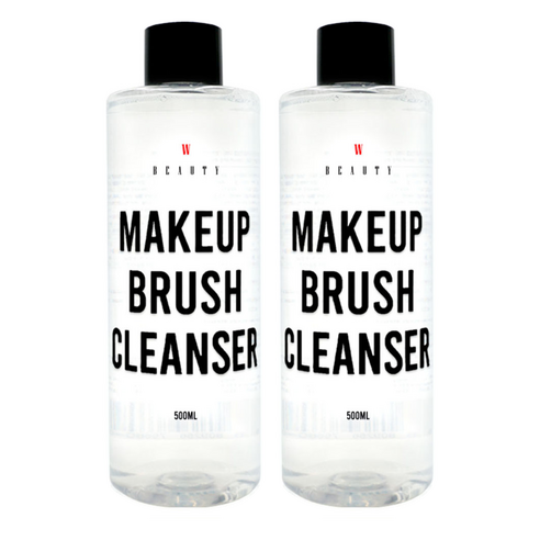 더블유뷰티 메이크업 브러쉬 클렌져, 500ml, 2개