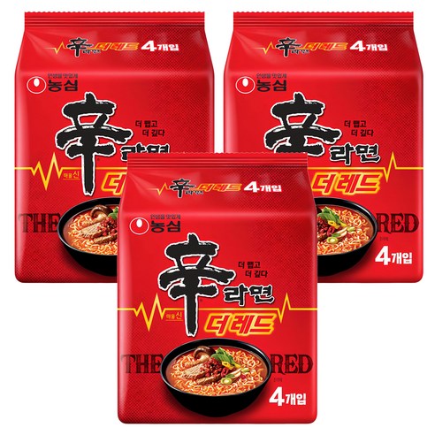 신라면 더 레드 125g