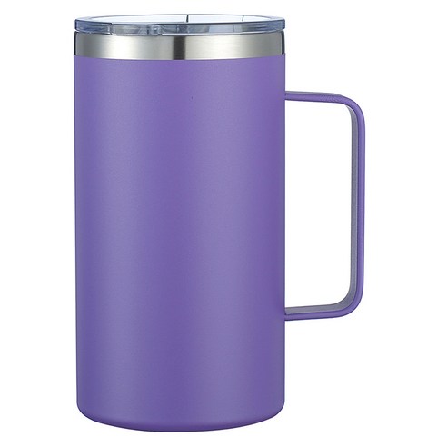 워터하마 비비드 텀블러 머그컵 710ml, 퍼플, 1개