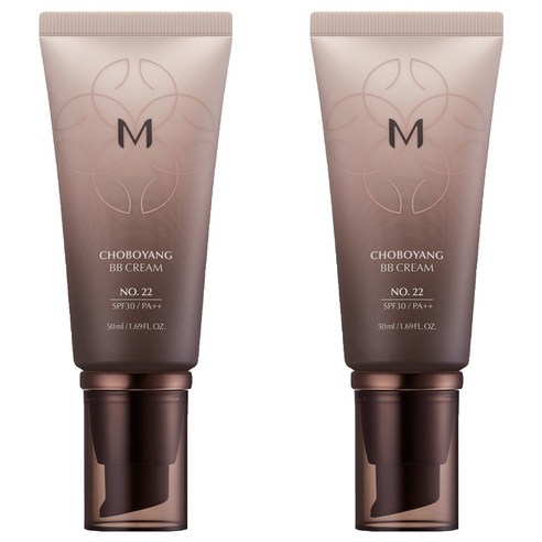 미샤 M 초보양 BB크림 SPF30 PA++, 22호 은은한베이지, 50ml, 2개