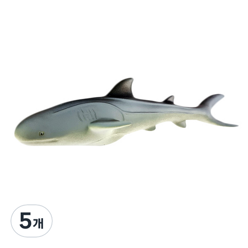 소프트 동물 피규어 고래상어A, 5개