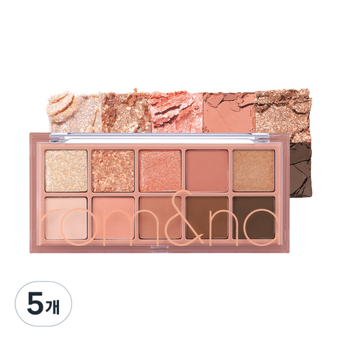 롬앤 베러 댄 아이팔레트, 01 팜파스 가든, 5개