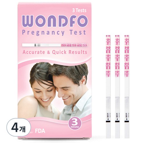 원포 임신테스트기, 3개입, 4개