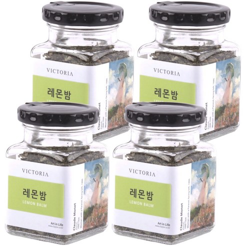 빅토리아 레몬밤 허브차, 22g, 4개, 1개입