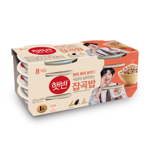 햇반 잡곡밥, 210g, 32개