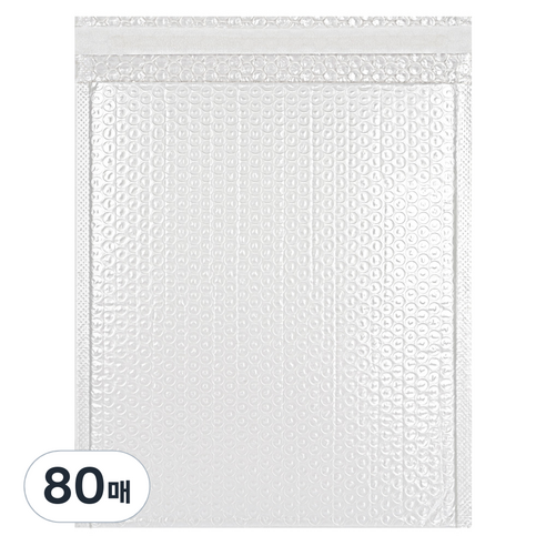 코멧 충격방지 뽁뽁이 캡 안전봉투, 80매