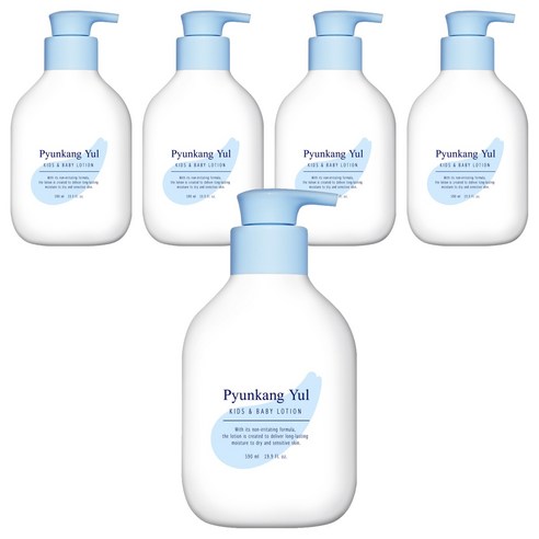 편강율 키즈 앤 베이비 로션 베이비파우더, 590ml, 5개