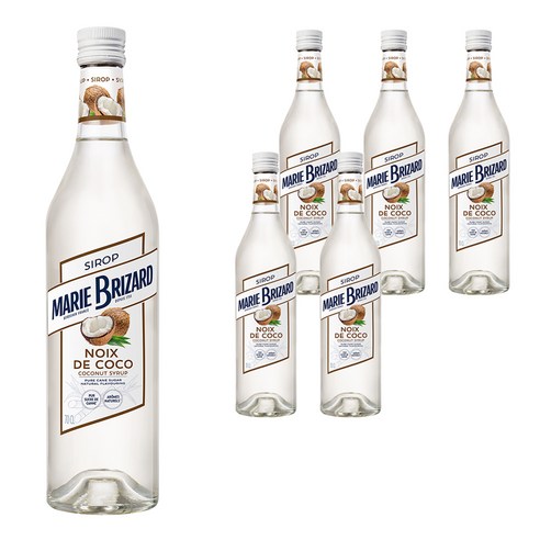 마리브리자드 코코넛 시럽, 700ml, 6개