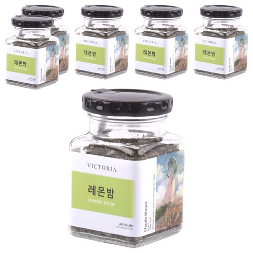 빅토리아 레몬밤 허브차, 22g, 6개, 1개입
