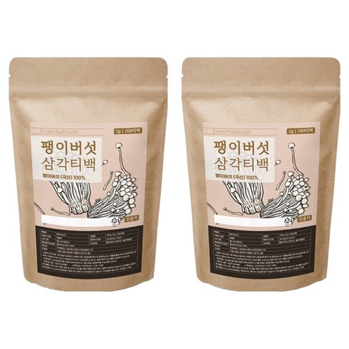 조은약초 팽이버섯차