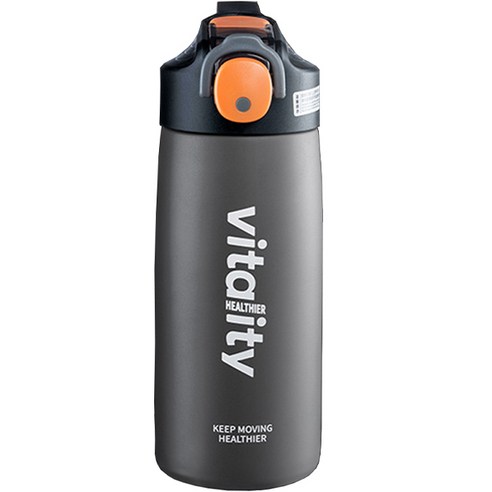 꼼꼬미 스텐 보온보냉 손잡이 헬서 빨대 텀블러, 핑크, 500ml