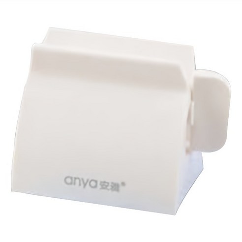 안야 스탠드 치약짜개 디스펜서, 1개, 화이트