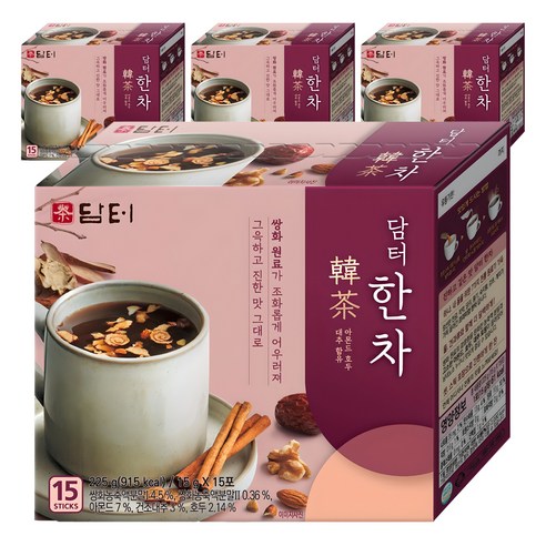 담터 한차, 15g, 15개입, 4개