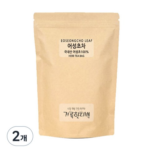 스쿨아이 어성초차티백, 1g, 30개입, 2개