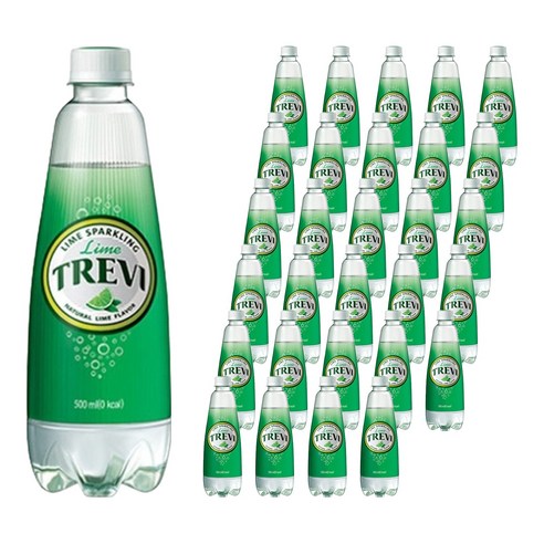 트레비 라임 탄산음료, 500ml, 30개