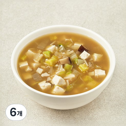 킨더가든 우리아이 된장찌개, 300g, 6개