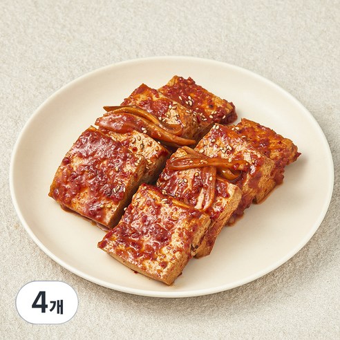 집반찬연구소 두부조림, 380g, 4개