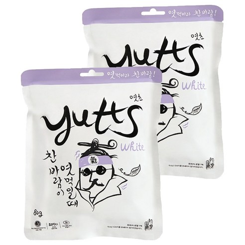 엿츠 오리지널 찬바람이 엿 먹일 때, 80g, 2개
