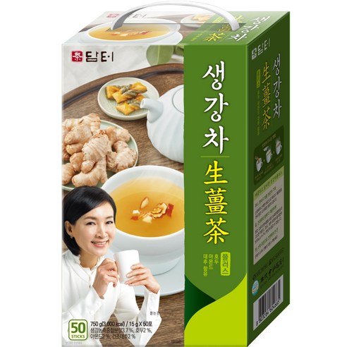 담터 생강차 플러스, 15g, 50개